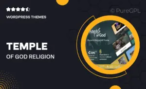 Temple of God – Religion & Church WordPress Theme