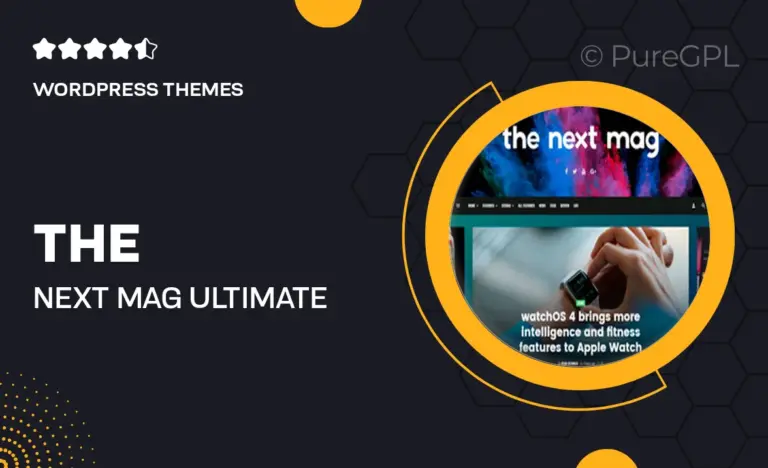 the next mag ultimate magazine wordpress theme