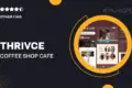 Thrivce – Coffee Shop & Cafe Elementor Template Kit