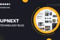 UpNext – Technology Blog & Magazine Elementor Template Kit