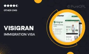Visigran – Immigration & Visa Consulting Elementor Template Kit