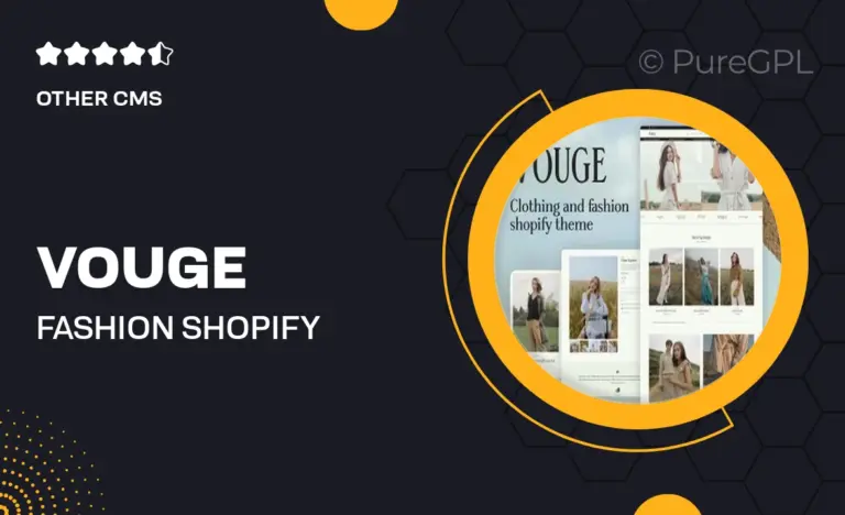vouge fashion shopify theme