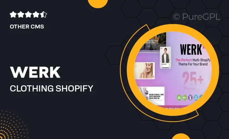 werk clothing shopify theme os 2 0