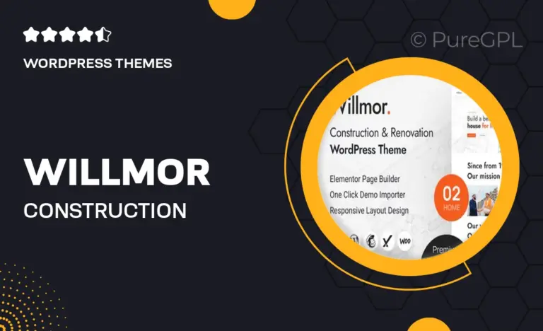 willmor construction renovation wordpress theme