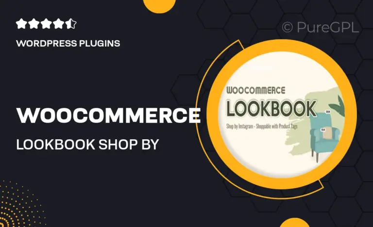 woocommerce lookbook shop by instagram shoppable with product tags