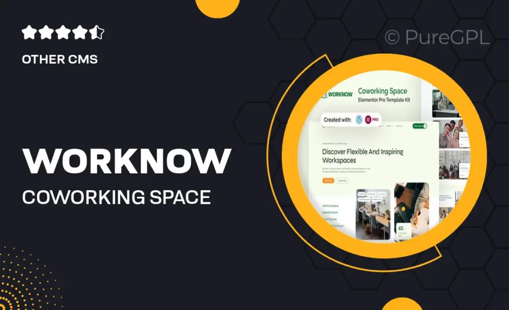 Worknow – Coworking Space Elementor Pro Template Kit 3 Worknow – Coworking Space Elementor Pro Template Kit