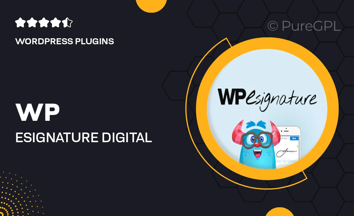 WP E-Signature – Digital E-Signature for WordPress + Addons