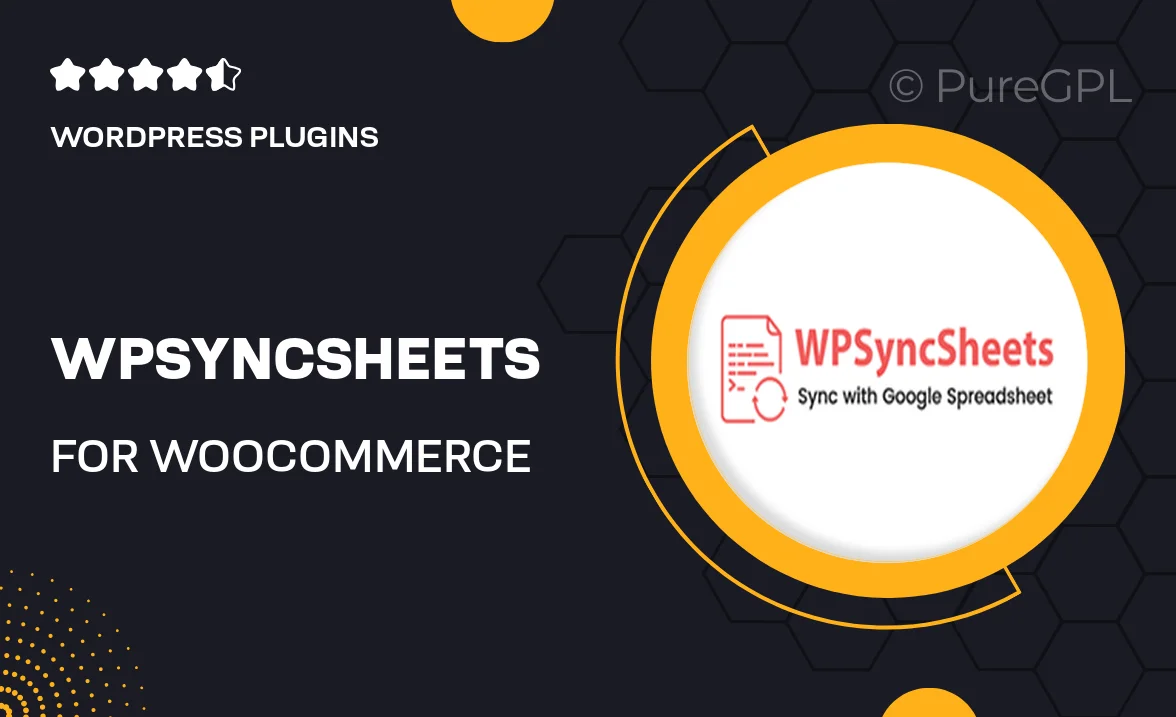 WPSyncSheets For WooCommerce