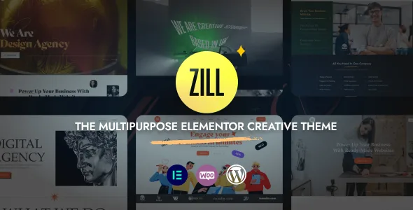 Zill – Multipurpose Elementor Creative Theme