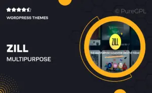 Zill – Multipurpose Elementor Creative Theme