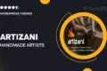 Artizani – Handmade Artists and Artisans WordPress Theme