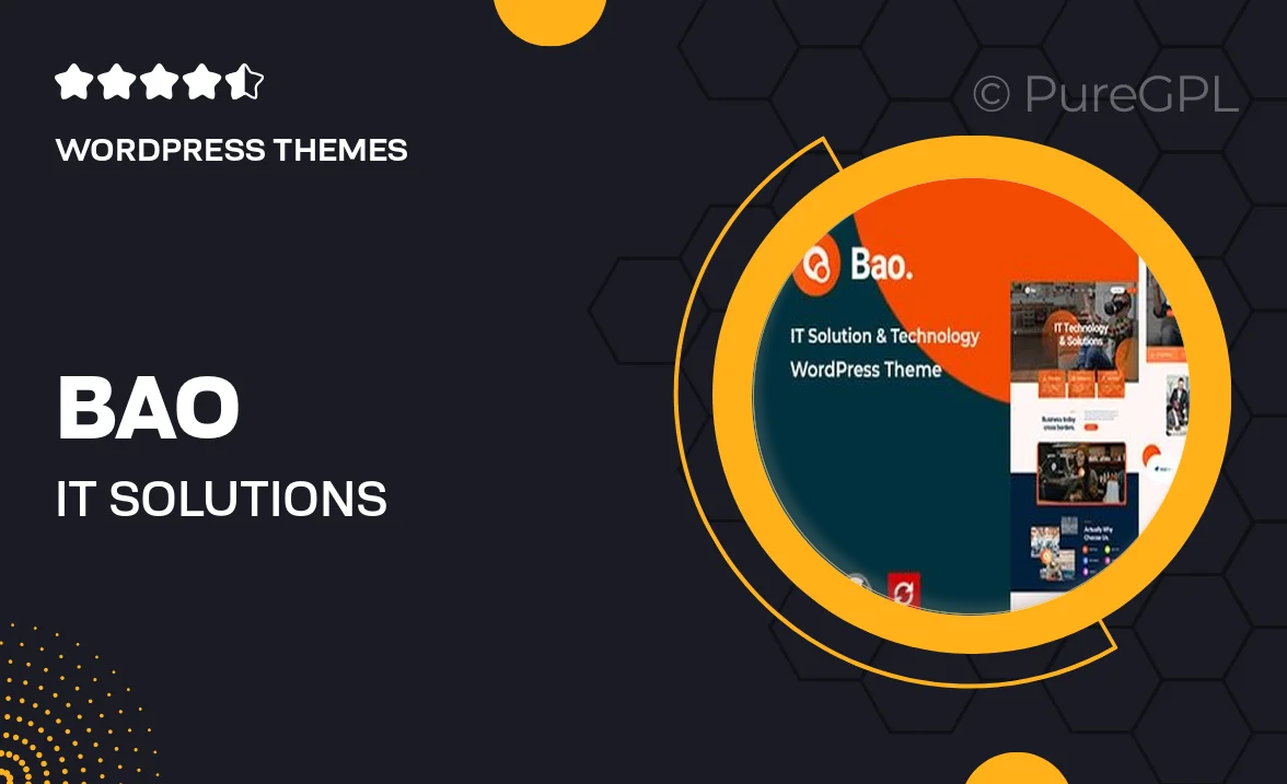 Bao – IT Solutions & Services WordPress Theme