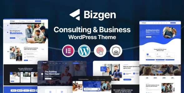 bizgen business consulting wordpress theme rtl 1