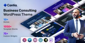 Cantia – Business Consulting WordPress Theme
