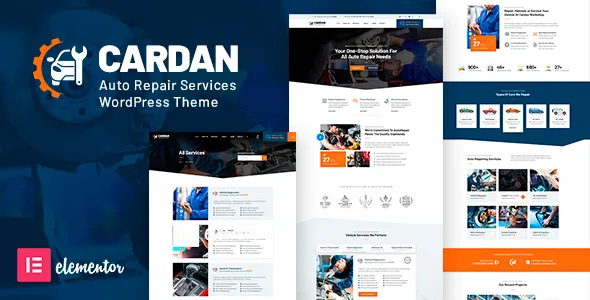 cardan auto repair wordpress theme 1