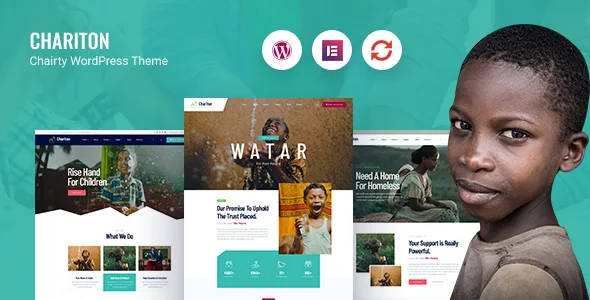 chariton nonprofit charity wordpress theme 1