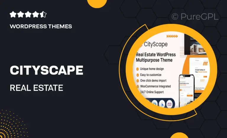 cityscape real estate wordpress theme