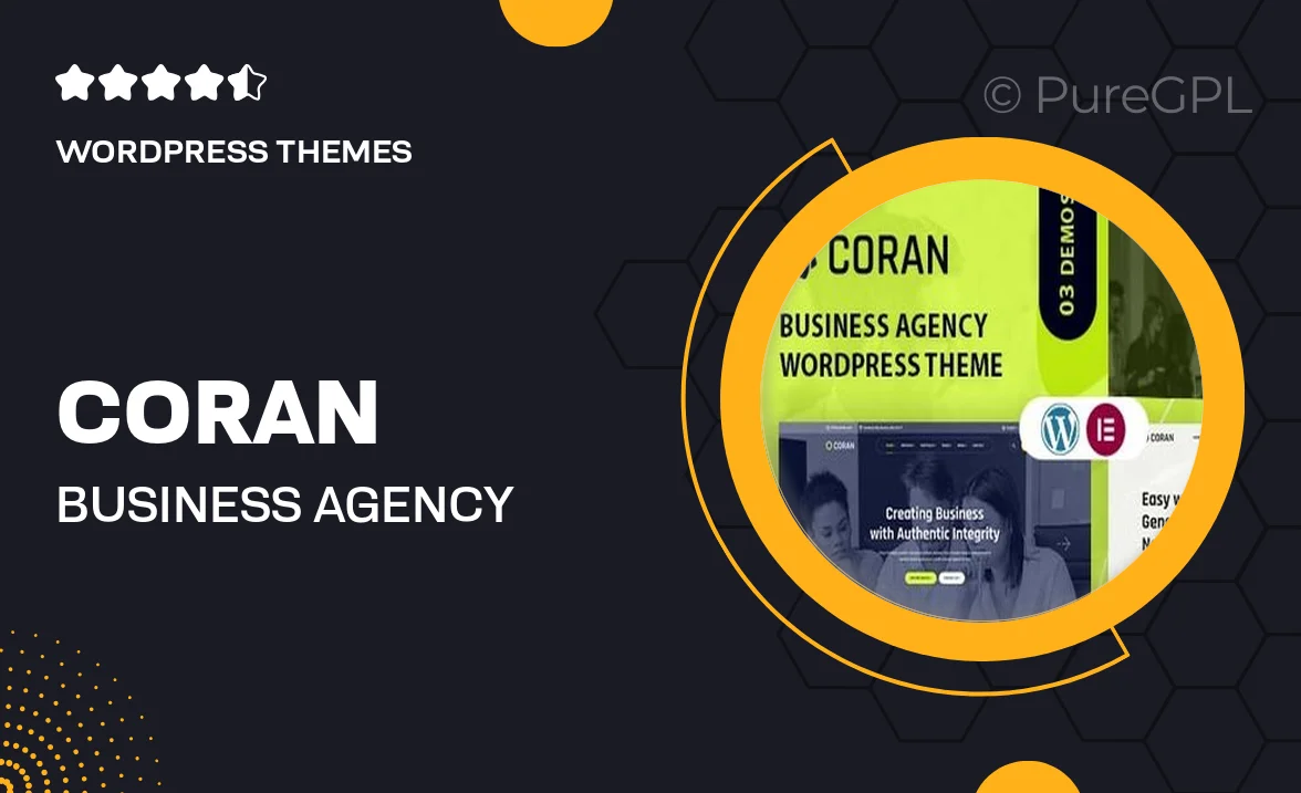 Coran – Business Agency WordPress Theme