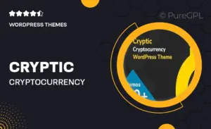 Cryptic – Cryptocurrency WordPress Theme