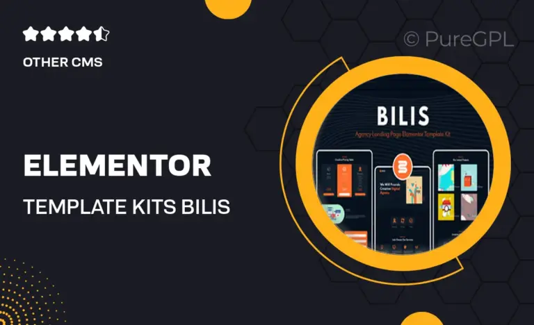 elementor template kits bilis