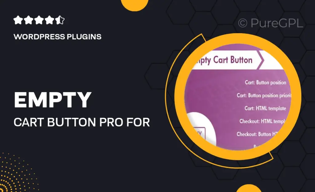 Empty Cart Button Pro for WooCommerce 58 Empty Cart Button Pro for WooCommerce