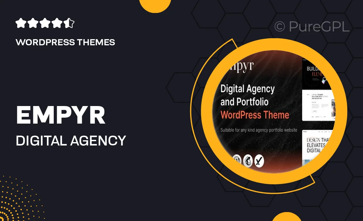 Empyr – Digital Agency & Portfolio WordPress Theme