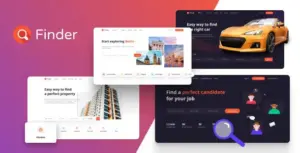 Finder – Multipurpose Directory & Listing WordPress Theme