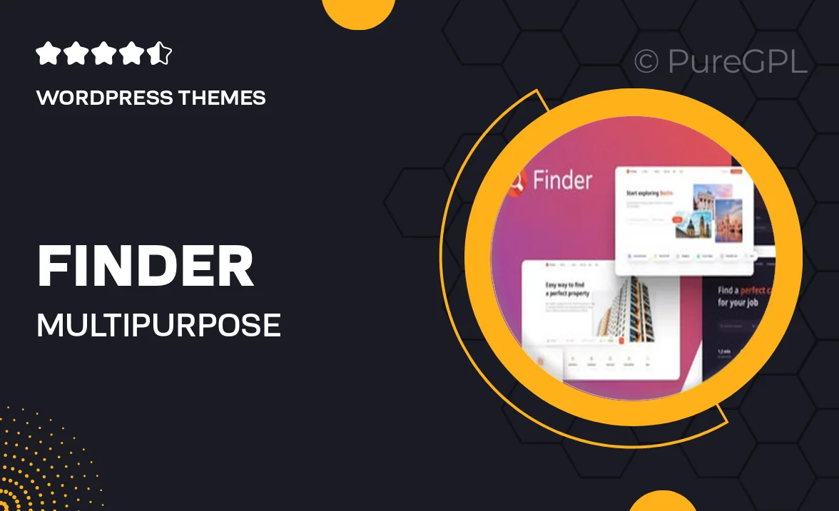 Finder – Multipurpose Directory & Listing WordPress Theme