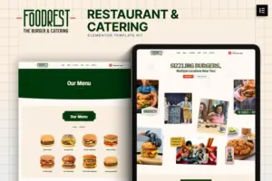 Foodrest – Restaurant & Catering Elementor Template Kit