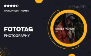 Fototag – Photography WordPress Theme