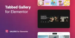 Galerie – Tabbed Gallery for Elementor