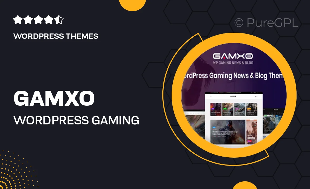 Gamxo – WordPress Gaming News & Blog Theme