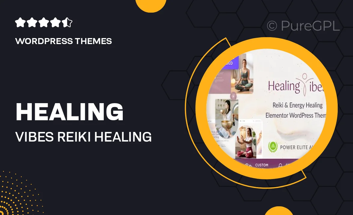 Healing Vibes – Reiki Healing & Meditation Coaching WordPress Theme