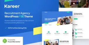 Kareer – Human Resource & Recruitment Agency FSE WordPress Theme