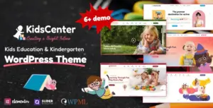 KidsCenter – Kindergarten and Kid Care Education WordPress Theme