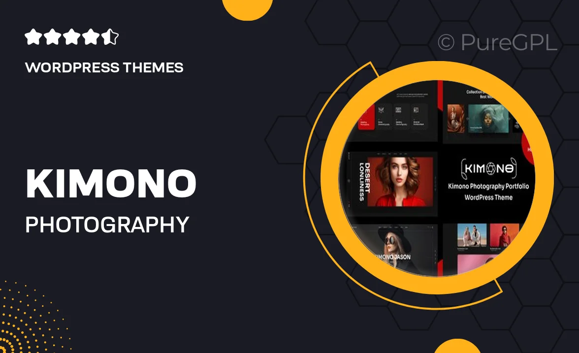 Kimono – Photography Portfolio WordPress Theme