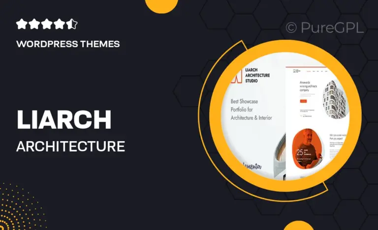liarch architecture interior wordpress theme
