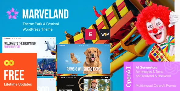 Marveland – Theme Park & Festival WordPress Theme