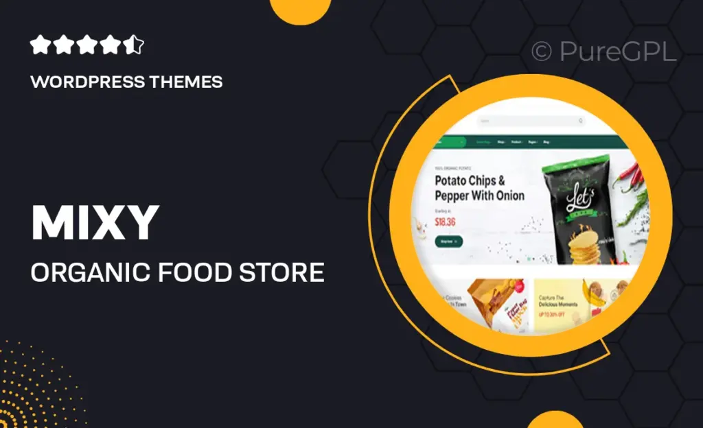 Mixy – Organic Food Store WordPress Theme 29 Mixy – Organic Food Store WordPress Theme