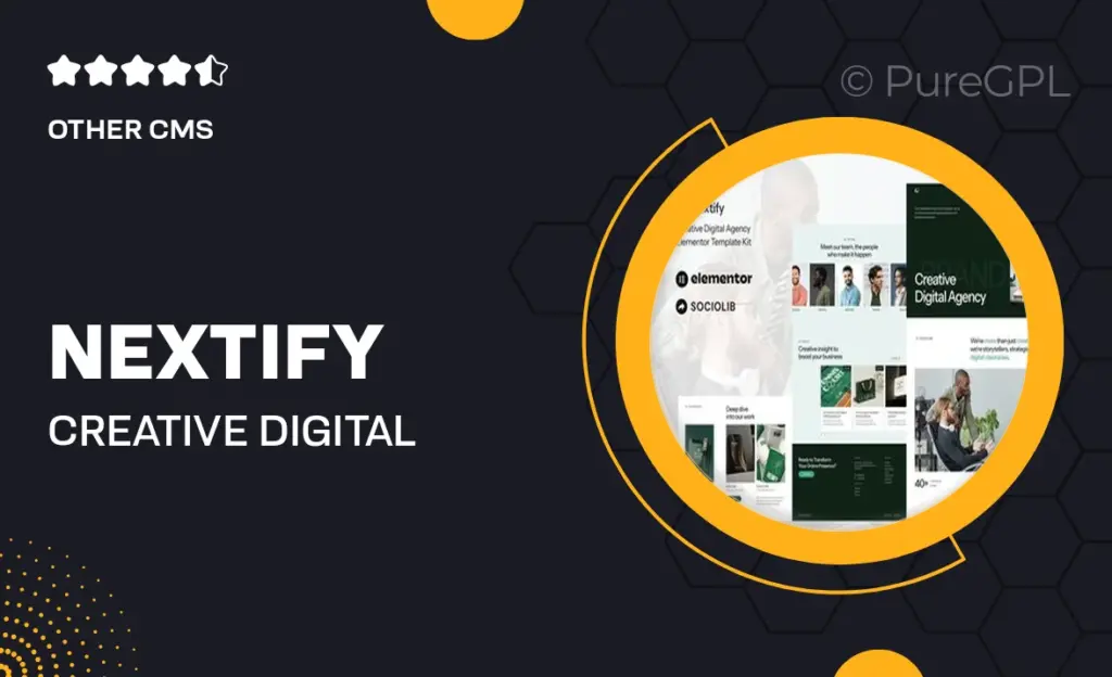 Nextify – Creative Digital Agency & Portfolio Elementor Template Kit 23 Nextify – Creative Digital Agency & Portfolio Elementor Template Kit