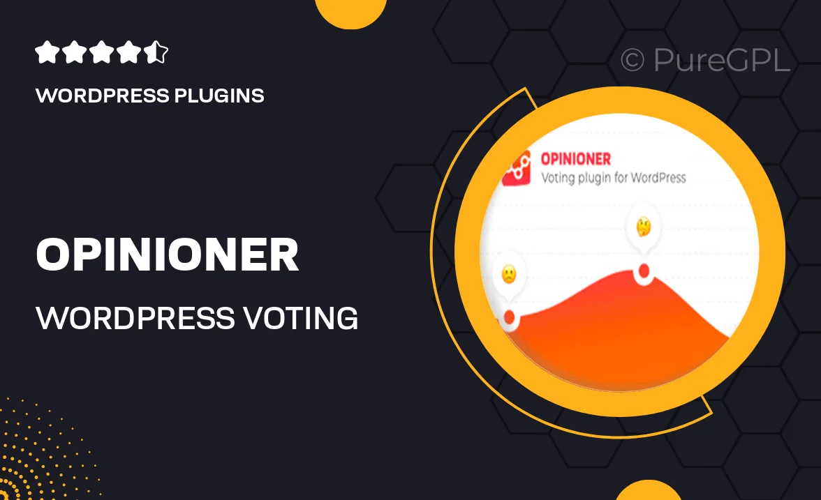 Opinioner – WordPress Voting Plugin