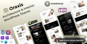 Oraxis – Architecture and Interior Design WordPress Theme