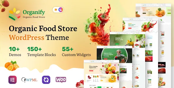 Organify – Organic Food Products WordPress Theme