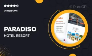 Paradiso – Hotel & Resort Elementor Template Kit