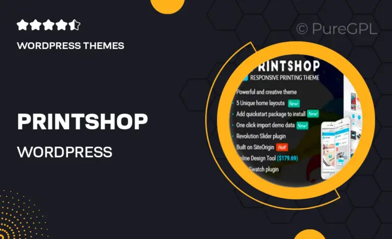 printshop wordpress responsive printing theme