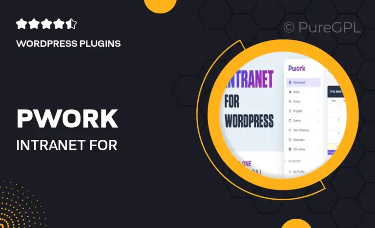 pwork intranet for wordpress