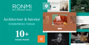Ronmi – Architecture and Interior Design WordPress Theme