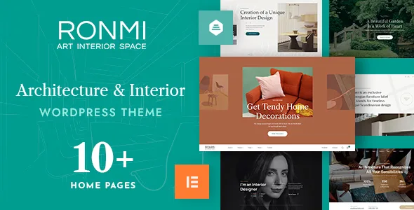 Ronmi – Architecture and Interior Design WordPress Theme