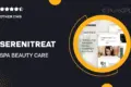 SereniTreat – Spa & Beauty Care Elementor Pro Template Kit