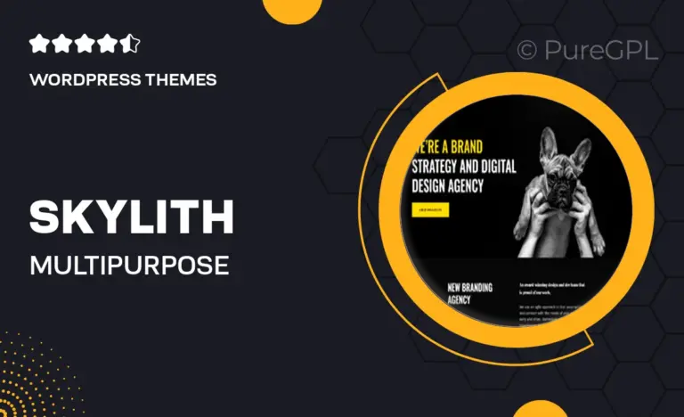 skylith multipurpose gutenberg wordpress theme